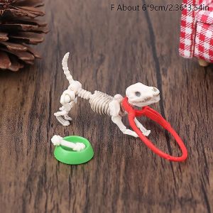 Figurines d'action squelettes miniatures, poupees, scenes de vie, maison de poupee, jeu de role - Neuf