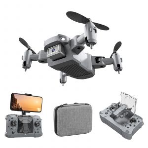 Drone Pliable Avec T&eacute;l&eacute;commande Wifi, Transmission D'images En Temps R&eacute;el, Facile &Agrave; Utiliser, Pour L'ext&eacute;rieur - Neuf