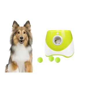 Lanceur De Balles Automatique Pour Chien Avec 3 Balles De Tennis Et Batterie Rechargeable - Neuf