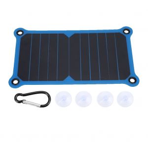 Chargeur de panneau solaire monocristallin 10 W 5 V, portable et etanche - Neuf