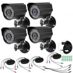 Camera dome de securite CCTV 4 en 1 AHD/TVI/CVI/CVBS PAL IR 5MP HD (UK100-240 V) - Neuf