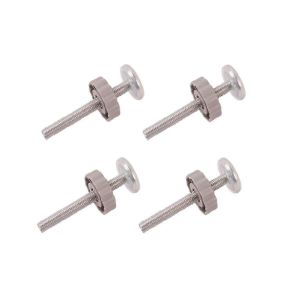 Tige De Broche Filet&eacute;e, Kit De Pi&egrave;ces Pour Barri&egrave;res De S&eacute;curit&eacute; Mont&eacute;es Sous Pression Pour Animaux De Compagnie Et Chiens - Vis Tiges Adaptateur B - Neuf