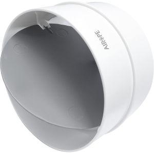 Raccord & Connecteur de Ø 100 mm avec Clapet Anti-Retour pour Tuyau de Ventilation Conduit Rond et Extracteur Système, Permet D'empêcher le Retour de Fluide en Circulation.Garantie 5 ANS - Neuf