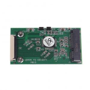 Mini Msata Pci-E 1,8 pouce SSD &agrave; 40 broches Zif Ce C&acirc;ble Convertisseur Carte - Neuf