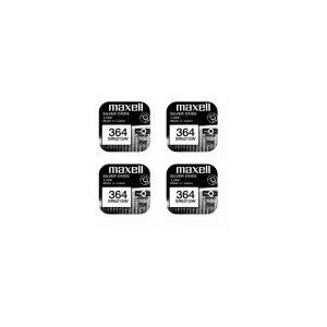 4 pile Maxell 364 SR621SW - Neuf
