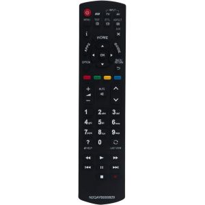 N2QAYB000829 Replacement Remote Control for Panasonic TV TX-L42ET60Y TX-L42ET61B TX-L42ETW60 TX-L47ET60B TX-L47ET60E TX-L47ETW60 TX-L50ET60B TX-L50ET60E TX-L47ETW60 50etw6 0 TX-L55ET60E - Neuf