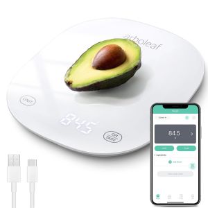 Nouvelhorizonstore-Arboleaf Balance De Cuisine 10kg/0,5g, Calcule Les Calories, Nutritionnelle Connect&eacute;e, Rechargeable Usb - Neuf