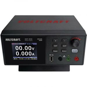 Alimentation De Laboratoire R&eacute;glable Voltcraft Dsp-3010 0 - 30 V 0 - 10 A 300 W Femelle Usb A 2.0 T&eacute;l&eacute;commandable Nbr. De Sorties 1 X W182822 - Neuf