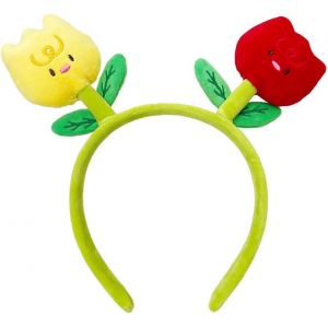 Kal-Bandeau De Tournesol Pour La Fête De Noël Bandeau Mignon Bandeau Décoratif Fleurs Marguerite Bandeau Chenille Bandeau Femme Bandeau Cheveux - Neuf