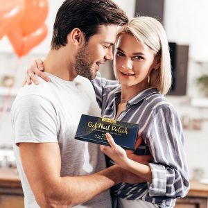 Vernis Gel Uv Semi Permanent, 6 Couleurs Lila Violet Fonc&eacute; Lavande Paillet&eacute;, Soak Off Uv/Led Vernis &Agrave; Ongles Pour D&eacute;butant Nail Art Diy, 8ml - Neuf