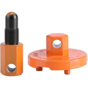 MEVRONISSHOP-Bloc Piston Tronconneuse, Demonte Embrayage Tron&ccedil;onneuse, But&eacute;e de Piston, Outils de retrait d'embrayage tronconneuse, pi&egrave;ce de d&eacute;montage de volant moteur pour scie &agrave; cha&icirc;ne &agrave; cycle - Neuf