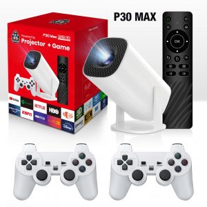 Mini-projecteur P30Max Bluetooth automatique portable - Neuf