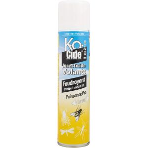 KALANKA-ABATOUT K-OCIDE - Foudroyant Volants - Insecticide - Volants - Valve Mini-Jet - 400 ML - Neuf