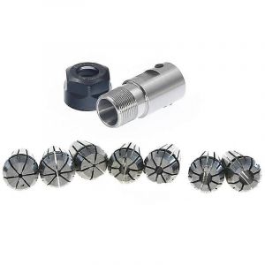 1 ensemble C25 ER20 10mm +7Pcs 3 -12mm mandrin de serrage Extension d'arbre de moteur - Neuf