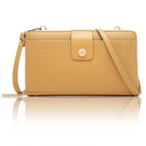 Porte-monnaie Femmes Rfid Sac &agrave; Bandouli&egrave;re Sac &agrave; main - fait &agrave; la Main de Blocage Bracelet Embrayage de la fermeture &eacute;clair pour les Dames Adolescentes - Neuf