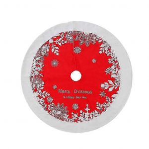 Jupe de sapin pour d&eacute;corations de No&euml;l avec motif tablier - Neuf