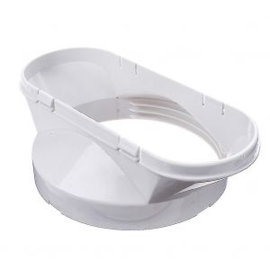 Adaptateur de connecteur pour tuyau d'&eacute;vacuation de climatisation de 5,1 pouces - Neuf