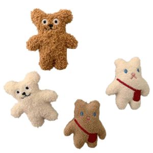 3d Ours En Peluche Jouet Réfrigérateur Aimants Aimants De Réfrigérateur Dessins Animés Animaux Autocollants Muraux Décoration De La Maison - Neuf