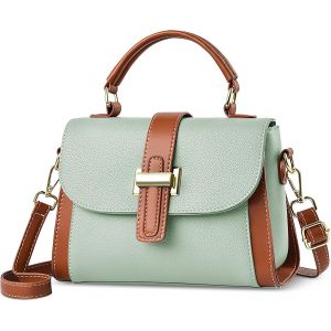 Senior-Mode Sac À Bandoulière Petit Sac À Main Femme Voyage Décontracté Sacs Mes R Cabas Pu Cuir Impermeable Porté Epaule Bandoulière Quotidien Travai Rencontre Sac Fourre Tout Vert[L1863] - Neuf