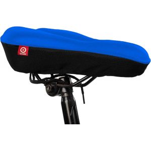 Kal-- Housse De Selle De Vélo Avec Coussinet En Gel Rembourré U2013 Ergonomique Et Souple Pour Pédaler Sans Douleur U2013 Pour Vélo D`Exercice, D`Appartement, Vélos De Course Et De Ville - Neuf