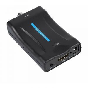 Adaptateur Vidéo de BNC vers HDMI, Convertisseur BNC vers HDMI d'Affichage HD 1080P / 720P Convient pour PS2, PS3, PSP, WII, XBOX360, etc - Neuf