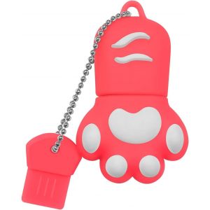 KALANKA-Clé USB 128 Go pour Cadeau Cle USB Flash Drive, Clef USB 2.0 Pen Drive Mariage pour Peut êTre Utilisé avec Les Ordinateurs, Tablettes, Consoles de Jeux, Cadeaux de Filles, Cadeaux de NoëL Ros - Neuf