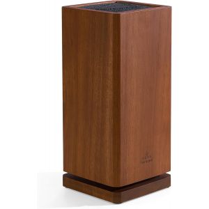 Jexnovashop-Porte Couteaux Aimant&eacute; Sans Couteaux , Range Couteaux De Cuisine Magn&eacute;tique, Porte Couteau Rotatif &Agrave; 360&deg;, Rangement Couteaux Cuisine, Support Couteaux En Bois D'acacia - Neuf