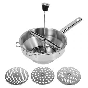 presse-purée rotatif avec 3 disques interchangeables,idéal pour faire de la purée ou des soupes de veget - Neuf