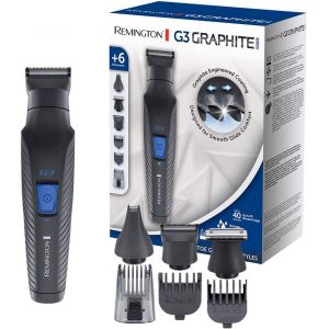 Tondeuse Multifonctions Sans Fil Pour Cheveux Barbe Visage Avec Lames Auto-Affut&eacute;es Bleu Noir - Neuf