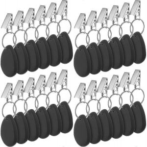 Paquet De 12 Poids De Nappe En Pierre Naturelle Avec Clips,Porte-Nappe Coupe-Vent Ext&eacute;rieur Pour Terrasse De Pique- - Neuf