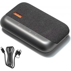 A05B Haut-Parleur Bluetooth De Conférence, Enceinte Portable,Prise De Voix 360°Anti-Bruit, Microphone Usb Pour Pc/Bureau À Domicile/Oordinateur Portable/Réunion,Compatible Avec Zoom/Teams/Skype - Neuf