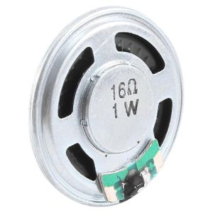 Haut-parleur &agrave; aimant interne en aluminium de 36 mm 16 Ohm 1W - Neuf