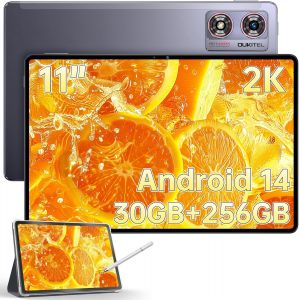 KALWS-Ot8 Tablette 11 Pouces-Android 13 Tablette 30(6+24) Go Ram+256 Go Rom,Tablette Tactile 8800Mah Avec Processeur Octa-Core 1.6 Ghz,8+13Mp¿5G Wifi¿Bluetooth 5.0¿Certifié Gms¿Face Id -Noir - Neuf