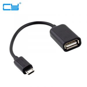 Adaptateur de c&acirc;ble Micro USB OTG pour Xiaomi Redmi Note 5, connecteur Micro USB pour tablette Samsung S6 Android, USB 2.0 OTG - Neuf
