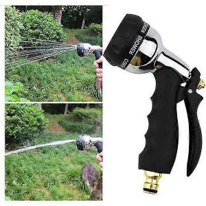 Pistolet de pulvérisation d'eau à haute pression Buse en métal Voiture Jardin Pelouse Tuyau Tuyau - Neuf