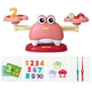 Jeu De Pêche, Crabe D'équilibre, Jeu De Société Éducatif Avec Balance, Fiches Pour Centres D'activités Et Apprentissage Pour Enfants-Poudre De Crabe - Neuf