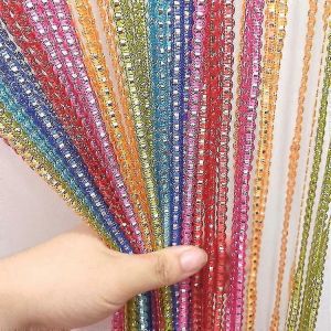 String Door Curtain Fly Insect Bug Screen String Pour Portes Diviseur Ou Panneau De Rideau De Fen&ecirc;tre (1pcs,Color) - Neuf