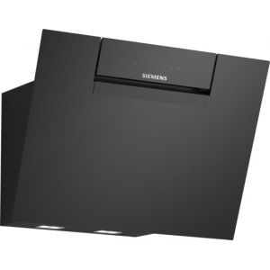 Siemens - Hotte d&eacute;corative inclin&eacute;e 60cm 427m3/h noir LC67JFN60 - Neuf