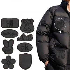 Lot De 8 Patchs De R&eacute;paration En Cuir Auto-Adh&eacute;sifs Pour V&ecirc;tements - Neuf