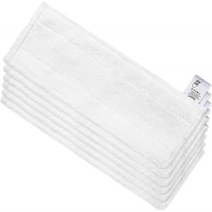 Lot de 5 chiffons en microfibre pour nettoyeur vapeur Kärcher SC5 SC3 Easy Fix, 345 x 115 mm - Neuf