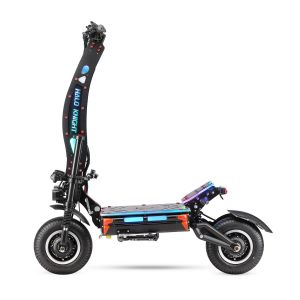 Trottinette Électrique Halo Knight T107max, Tout-Terrain, Batterie 72 V 50 Ah, Noire - Neuf