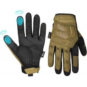 Gants De Moto, Gants De Sports De Plein Air Demi-Doigts Protection Des Articulations Dures Pour Scooter De Motocross Escalade Chasse Paintball Gants Tactiques - Neuf