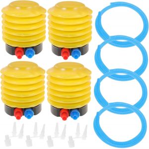 Acdsgd-Lot De 4 Pompes &Agrave; Pied De Gonflage - Pompe Portable Pour Bateaux Pneumatiques - Pompe &Agrave; Ballon Portable - Pompe &Agrave; Ballon - Pompe &Agrave; Ballon - Pompe &Agrave; Ballon - Neuf