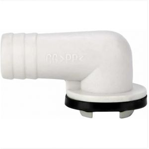 Connecteur de tuyau de vidange de climatiseur (19 mm) - Connecteur de tuyau de vidange de climatiseur à angle droit Outil de vidange de climatiseur - Neuf