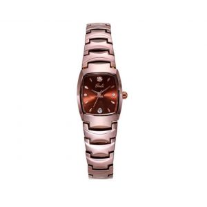 Montre &Agrave; Quartz &Eacute;tanche Pour Femme Avec Bracelet En Acier Et Cadran Rectangulaire - Neuf