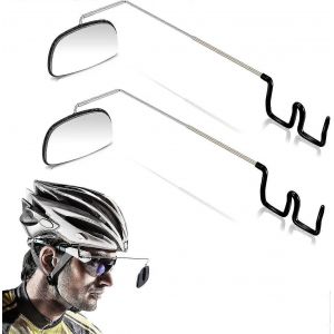 Lot De 2 Lunettes De Cyclisme Miroir, R&eacute;troviseur Grand Angle R&eacute;glable &Agrave; 360 Degr&eacute;s, Accessoires De Cyclisme-Bon - Neuf