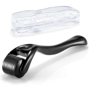 1,5 Mm En Titane Rouleau De Microneedle, 540 Micro Aiguilles Pour Le Visage, Les Rides, La Perte De Cheveux, Les Vergetures Et La Repousse Des Cheveux. Professionnel De Microneedle - Neuf