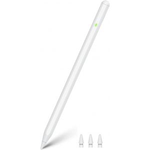 Crayon Pour Ipad 2018-2024, Kokabi Pour Le Stylo Ipad Avec Une Capacit&eacute; De Batterie Extra Grande, Stylo De Charge Rapide Pour Ipad Air 3/4/5 / M2, Ipad Mini 5/6, Ipad 6/7/9/10, Ipad Pro 11 ""/12.9""/M4 - Neuf