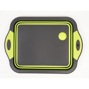 Planche &agrave; d&eacute;couper pliable XL multifonction Planche &agrave; d&eacute;couper, &eacute;gouttoir, passoire, panier de rangement, &eacute;vier. Vendeur fran&ccedil;ais. - Neuf