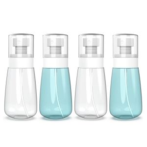 Pack De 4 60ml Petit Vaporisateur De Voyage Bouteilles - Petg Vaporisateur De Voyage La Bouteille De Preuve De Fuite - Mignon De Voyage Bouteilles De Pulvérisation Pour Les Toners, Du Visage, Des Brumes Et Des Cheveux Brumes - Neuf